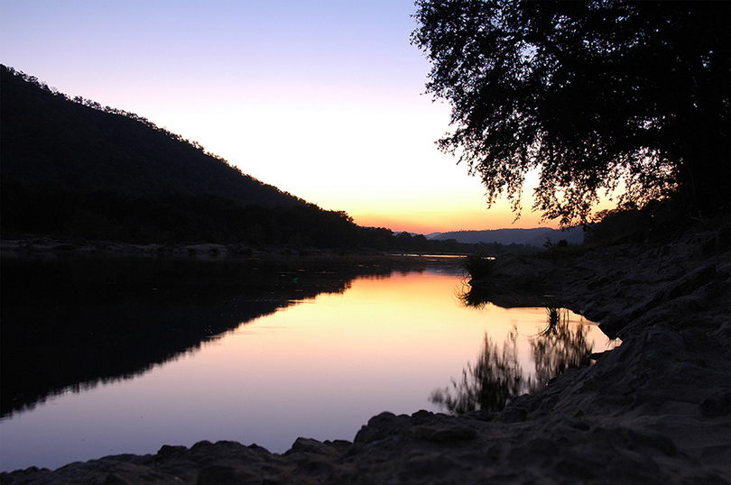 Another view of the Cauvery River.