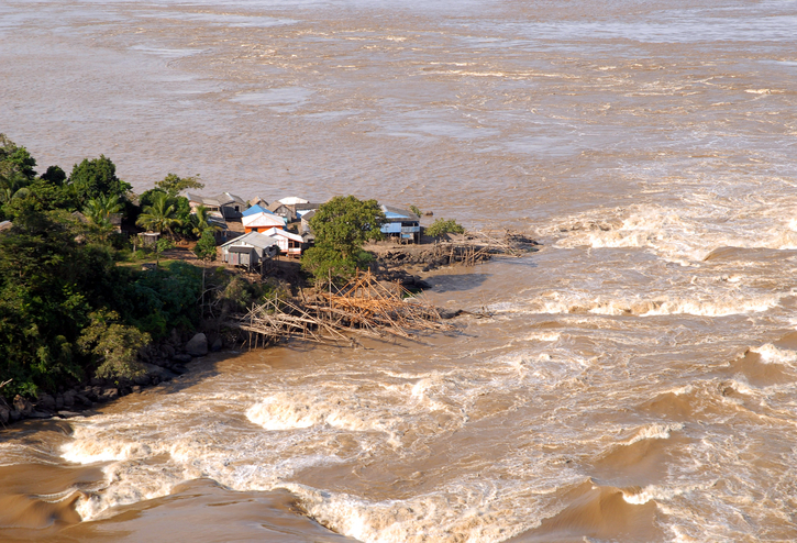 The cataract of Cachoeira do Teotônio on the rio Madeira in Rondônia state, northwestern Brazil; type locality of B. tigrinum.