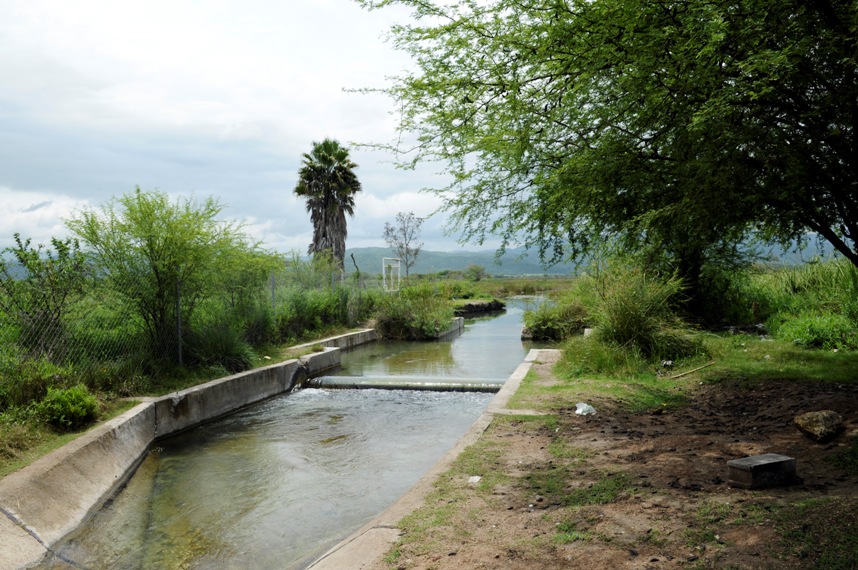 Another of the man-made channels.