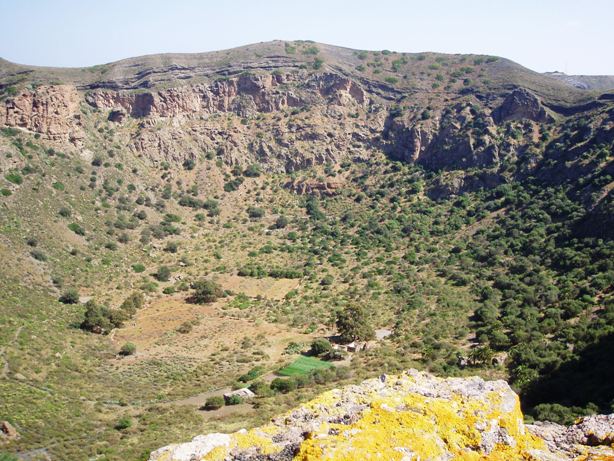 Bandama caldera, Gran Canaria, Canary Islands, Spain.