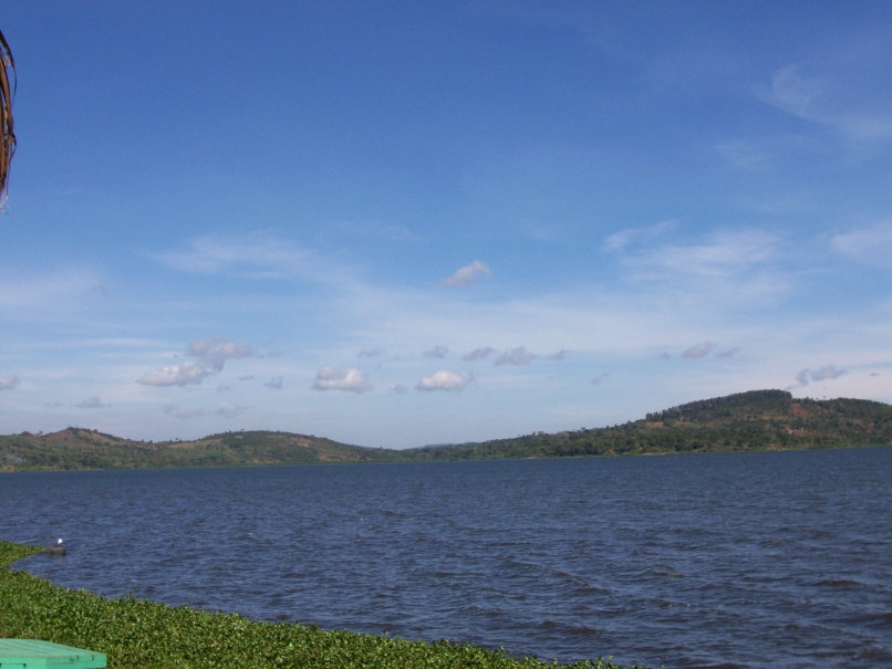 View of Lake Victoria from Munyonyo, Uganda.