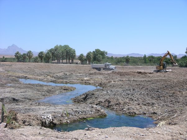 Restoration of the upper Apcar Spring in 2007